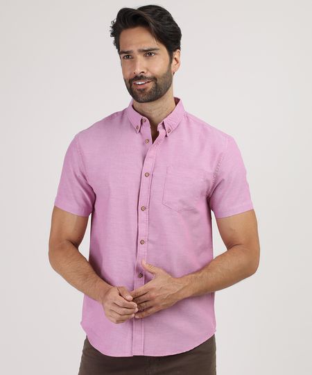 Camisa-Masculina-Comfort-com-Bolso-Manga-Curta-Lilas-9809555-Lilas_1