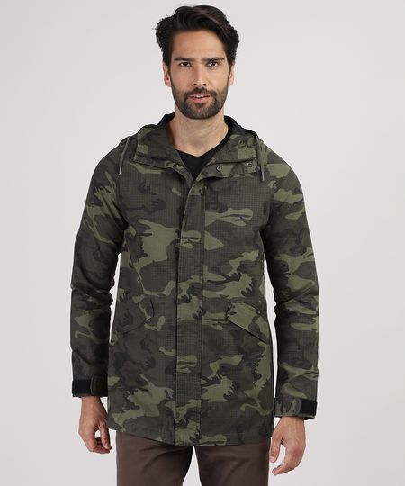 Parka-Masculina-Estampada-Camuflada-com-Bolsos-e-Capuz-Verde-Militar-9807950-Verde_Militar_1 Parka-Masculina-Estampada-Camuflada-com-Bolsos-e-Capuz-Verde-Militar-9807950-Verde_Militar_1