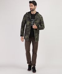 Parka-Masculina-Estampada-Camuflada-com-Bolsos-e-Capuz-Verde-Militar-9807950-Verde_Militar_3