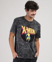 Camiseta-Masculina-Marmorizada-Wolverine-X-Men-Manga-Curta-Gola-Careca-Preta-9942911-Preto_1