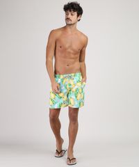 Short-Masculino-Estampado-de-Caju-com-Bolsos-Verde-Agua-9662314-Verde_Agua_3