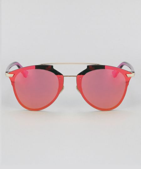 Oculos-de-Sol-Redondo-Feminino-Oneself-Rosa-8732554-Rosa_1