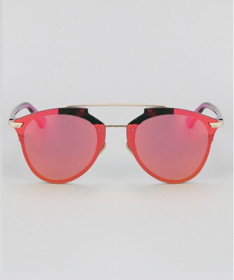 Oculos-de-Sol-Redondo-Feminino-Oneself-Rosa-8732554-Rosa_1