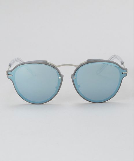 Oculos-de-Sol-Redondo-Feminino-Oneself-Cinza-8732560-Cinza_1