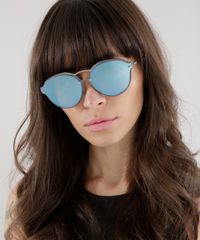 Oculos-de-Sol-Redondo-Feminino-Oneself-Cinza-8732560-Cinza_2