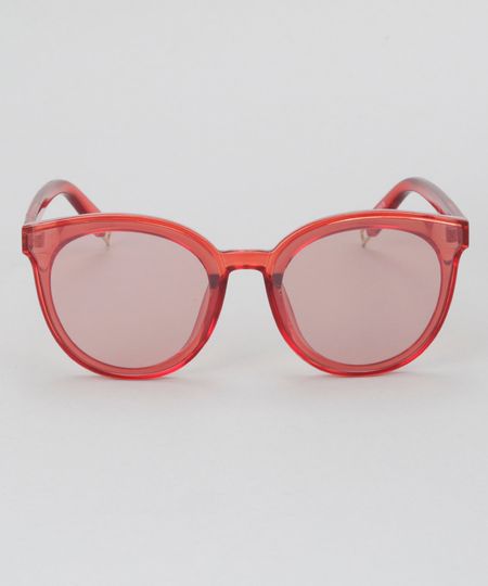 Oculos-de-Sol-Redondo-Feminino-Oneself-Vermelho-8732575-Vermelho_1