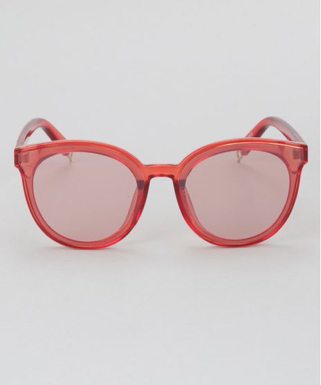 Oculos-de-Sol-Redondo-Feminino-Oneself-Vermelho-8732575-Vermelho_1