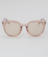 Oculos-de-Sol-Redondo-Feminino-Oneself-Bege-Claro-8732581-Bege_Claro_1