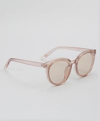 Oculos-de-Sol-Redondo-Feminino-Oneself-Bege-Claro-8732581-Bege_Claro_3