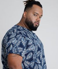 Camiseta-Masculina-BBB-Comfort-Estampada-de-Folhagem-Manga-Curta-Gola-Careca-Azul-Marinho-9897466-Azul_Marinho_5