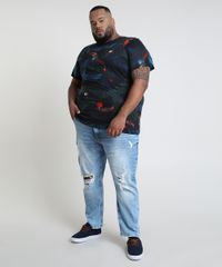 Camiseta-Masculina-BBB-Estampada-de-Tucano-Manga-Curta-Gola-Careca-Preta-9893923-Preto_3