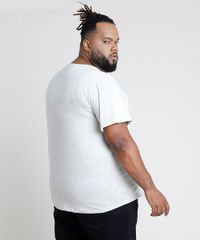 Camiseta-Masculina-BBB-com-Bolso-Estampado-Floral-Manga-Curta-Gola-Careca-Bege-Claro-9846749-Bege_Claro_4