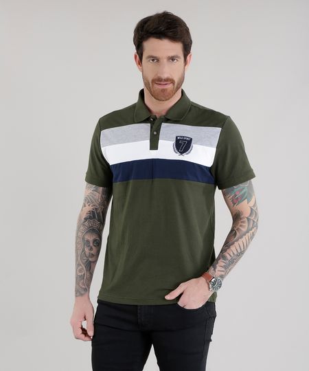 Polo-com-Recortes--Wild-Spirit--Verde-Militar-8367656-Verde_Militar_1 Polo-com-Recortes--Wild-Spirit--Verde-Militar-8367656-Verde_Militar_1