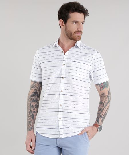 Camisa-Estampada-Etnica-em-Algodao---Sustentavel-Branca-8585437-Branco_1