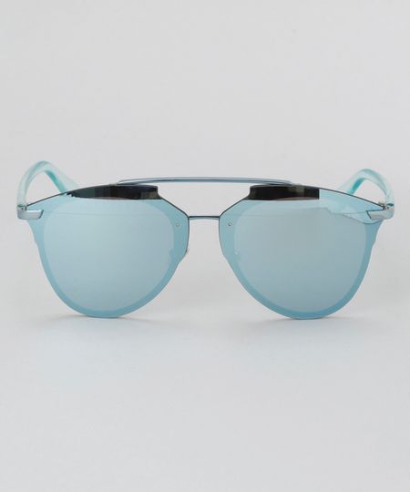 Oculos-de-Sol-Redondo-Feminino-Oneself-Azul-Claro-8732548-Azul_Claro_1
