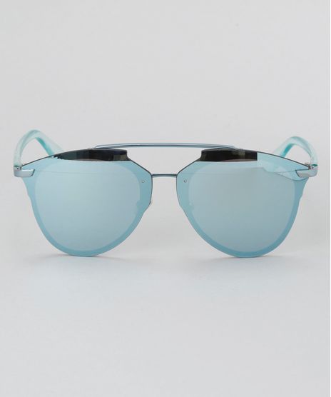 Oculos-de-Sol-Redondo-Feminino-Oneself-Azul-Claro-8732548-Azul_Claro_1