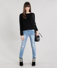 Calca-Jeans-Skinny-em-Algodao---Sustentavel-Azul-Claro-8674494-Azul_Claro_3