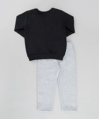 Conjunto-Mickey-de-Blusao-Preto---Calca-em-Moletom-Cinza-Mescla-Claro-8573050-Cinza_Mescla_Claro_2