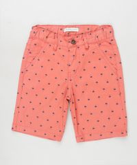 Bermuda-de-Sarja-Infantil-Reta-Estampada-de-Coqueiros-Coral-9944092-Coral_1