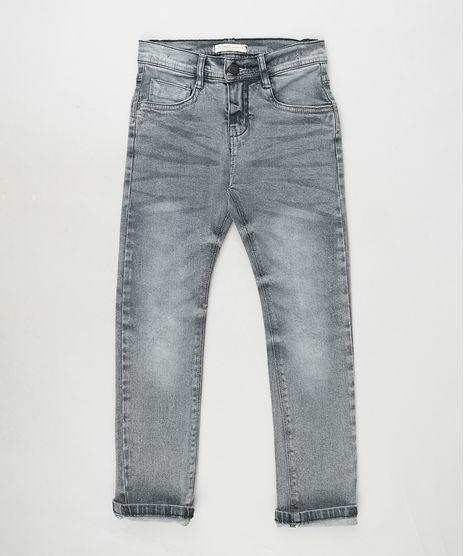 Calca-Jeans-Infantil-com-Bolsos-Cinza-Escuro-9886337-Cinza_Escuro_1