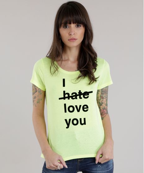 Blusa--I-Love-You--Amarelo-Neon-8702418-Amarelo_Neon_1