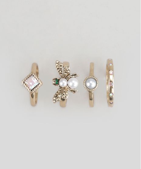 Kit-de-4-Aneis-Dourado-8600630-Dourado_1
