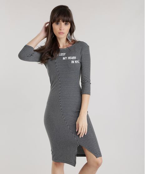Vestido-Listrado--I-Lost-My-Heart-In-NYC--Preto-8676140-Preto_1