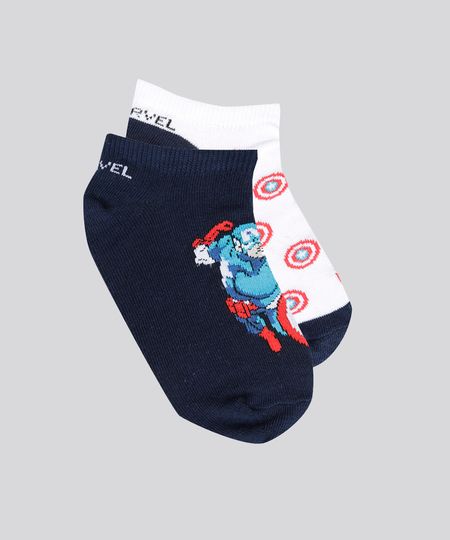 Kit-de-2-Meias-Capitao-America-Multicor-8698209-Multicor_1 Kit-de-2-Meias-Capitao-America-Multicor-8698209-Multicor_1