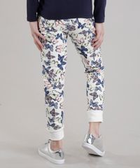 Calca-em-Moletom-Estampada-de-Borboletas-Off-White-8691971-Off_White_2