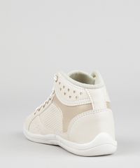 Tenis-Cano-Alto-com-Recorte-Bege-Claro-8329227-Bege_Claro_3