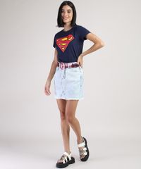 Blusa-Feminina-Super-Homem-Manga-Curta-Decote-Redondo-Azul-Marinho-9942655-Azul_Marinho_3