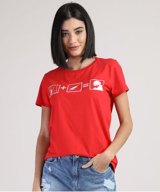 Blusa-Feminina-Flash-Manga-Curta-Decote-Redondo-Vermelha-9942649-Vermelho_1