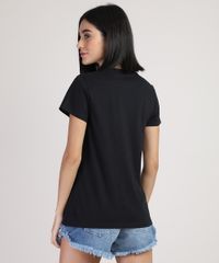 Blusa-Feminina-de-Volta-para-o-Futura-Manga-Curta-Decote-Redondo-Preta-9942644-Preto_2