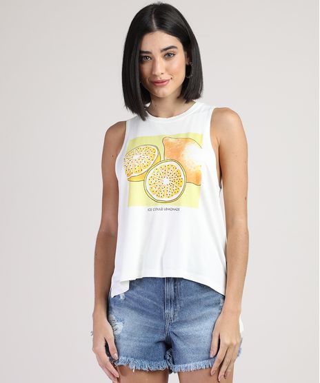 Regata-Feminina-Estampa-de-Laranja-Alca-Larga-Decote-Redondo-Branca-9711065-Branco_1