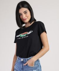 Blusa-Feminina-Friends-Manga-Curta-Decote-Redondo-Preta-9942046-Preto_1 Blusa-Feminina-Friends-Manga-Curta-Decote-Redondo-Preta-9942046-Preto_1