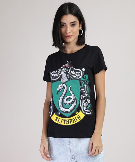 Blusa-Feminina-Harry-Potter-Manga-Curta-Decote-Redondo-Preta-9942645-Preto_1