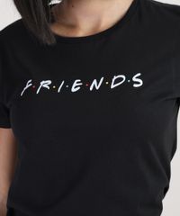 Blusa-Feminina-Friends-Manga-Curta-Decote-Redondo-Preta-9942648-Preto_4 Blusa-Feminina-Friends-Manga-Curta-Decote-Redondo-Preta-9942648-Preto_4