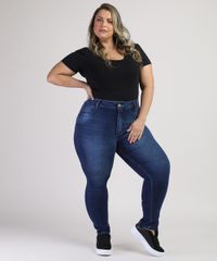 Calca-Jeans-Feminina-Plus-Size-Sawary-Super-Skinny-Cintura-Alta-Azul-Escuro-9949265-Azul_Escuro_3