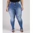 Calca-Jeans-Feminina-Plus-Size-Sawary-Super-Skinny-Cintura-Alta-com-Rasgos-Azul-Medio-9949268-Azul_Medio_1