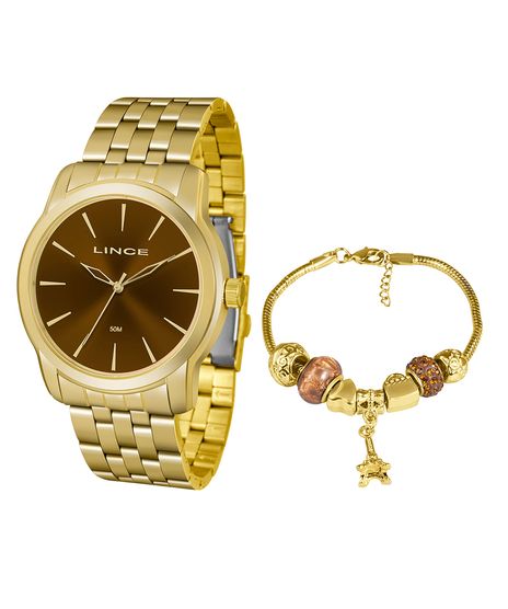 Kit-de-Relogio-Analogico-Lince-Feminino---Pulseira----LRG4551L-KU89M1KX--Dourado-9400744-Dourado_1