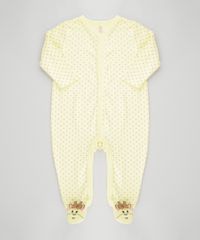 Macacao-Estampado-Girafa-em-Algodao---Sustentavel-Amarelo-8499428-Amarelo_1