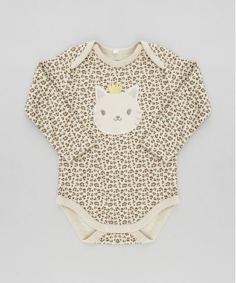 Body-Estampado-Oncinha-em-Algodao---Sustentavel-Bege-8580315-Bege_1