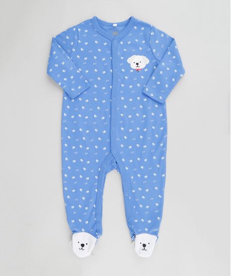 Macacao-Estampado-Cachorro-em-Algodao---Sustentavel-Azul-8580280-Azul_1