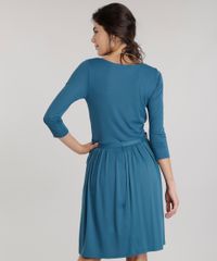 Vestido-Transpassado-com-Faixa-Verde-Escuro-8619419-Verde_Escuro_2