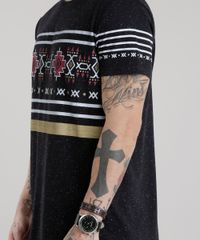 Camiseta-Longa-com-Estampa-Etnica-Preta-8581237-Preto_4