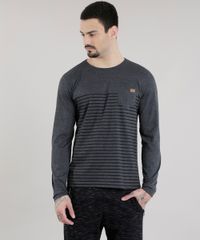 Camiseta-com-Estampa-de-Listras-Cinza-Mescla-Escuro-8581855-Cinza_Mescla_Escuro_1
