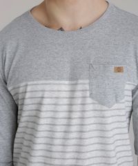 Camiseta-com-Estampa-de-Listras-Cinza-Mescla-8581855-Cinza_Mescla_4