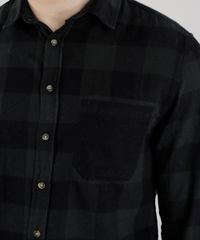 Camisa-Xadrez-em-Flanelada-Verde-Escuro-8623412-Verde_Escuro_4