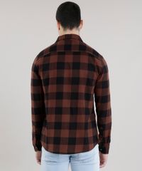 Camisa-Xadrez-em-Flanela-Marrom-8623406-Marrom_2