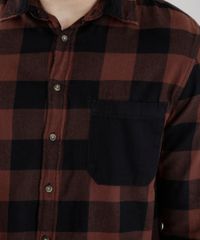 Camisa-Xadrez-em-Flanela-Marrom-8623406-Marrom_4